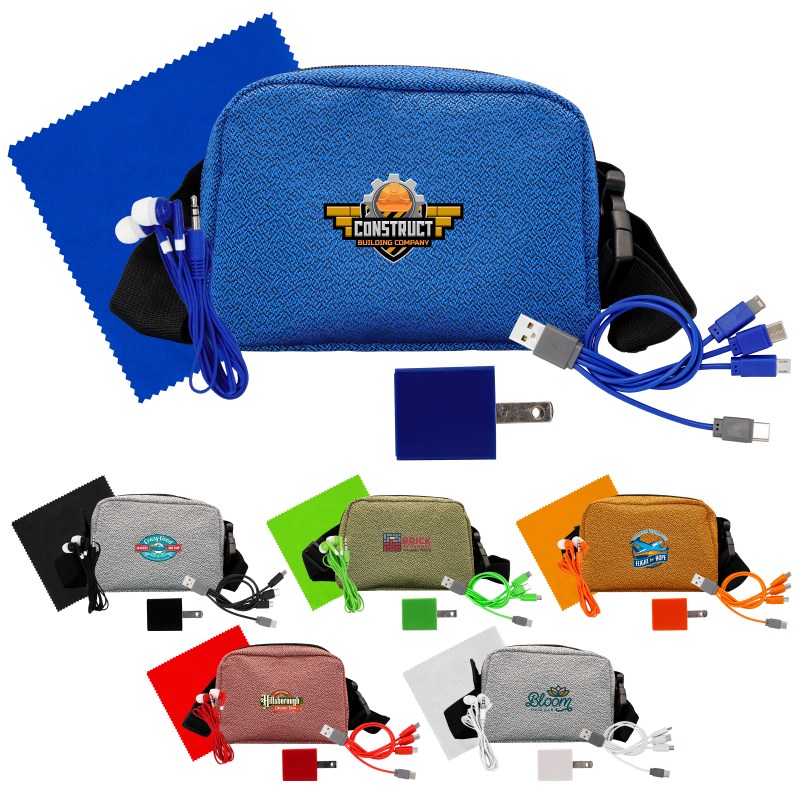 Speck Wall, Cable, Earbud and Cloth Fanny Pack Set 1 Speck Wall, Cable, Earbud and Cloth Fanny Pack Set 1