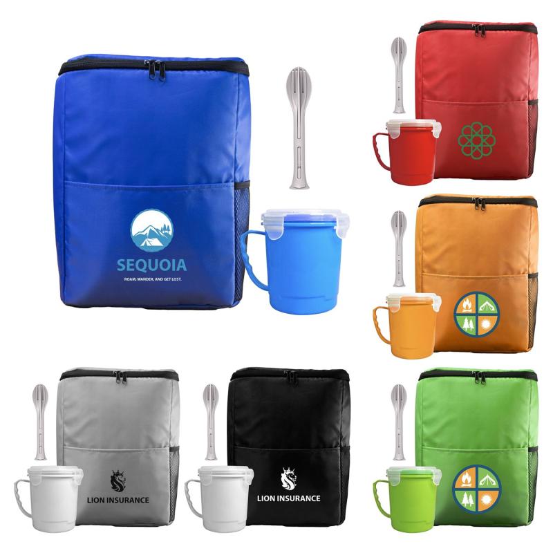 Sporty Recycled Soup & Utensil Set 1 Sporty Recycled Soup & Utensil Set 1