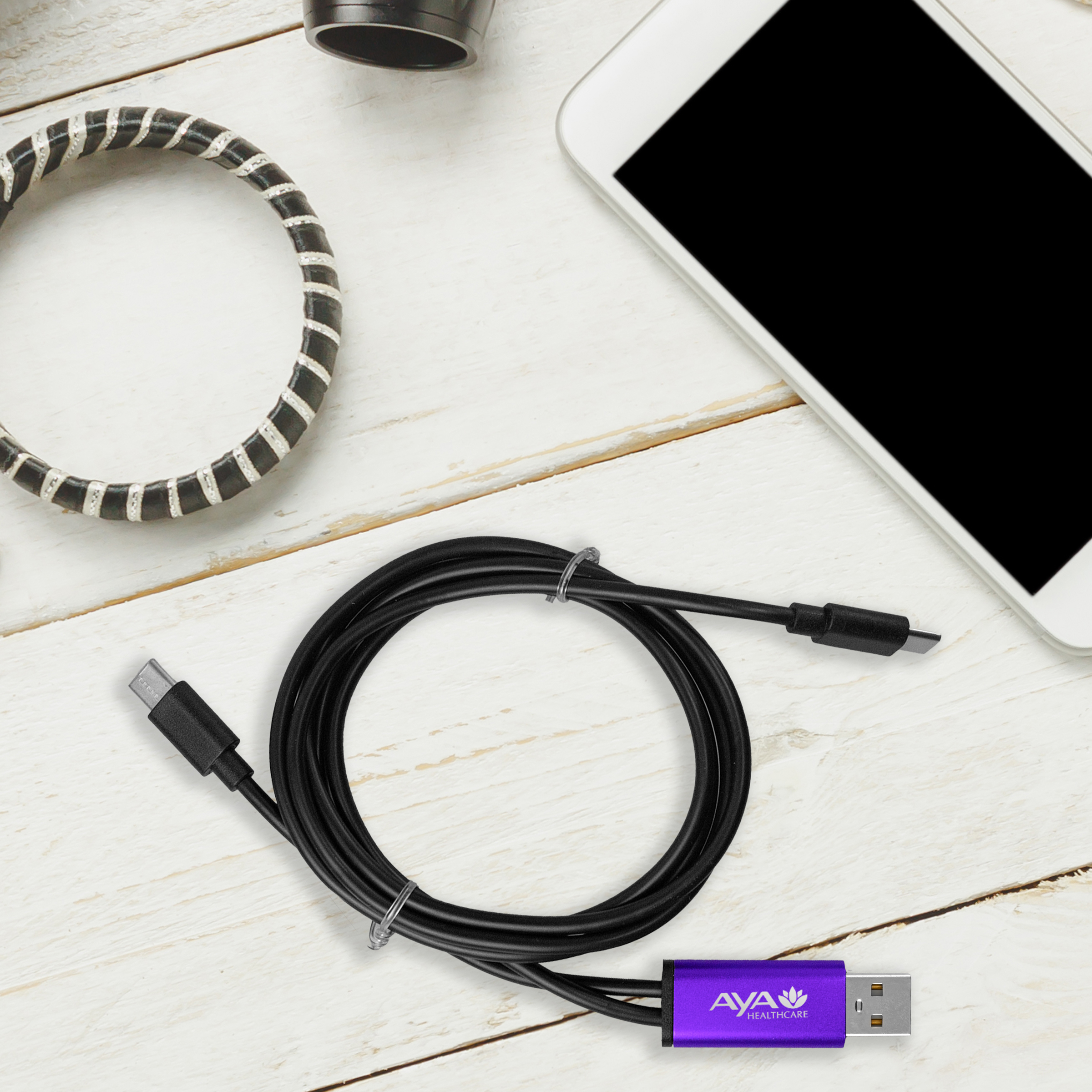 4%27 Dual Input A + C to C Accent Cable 1