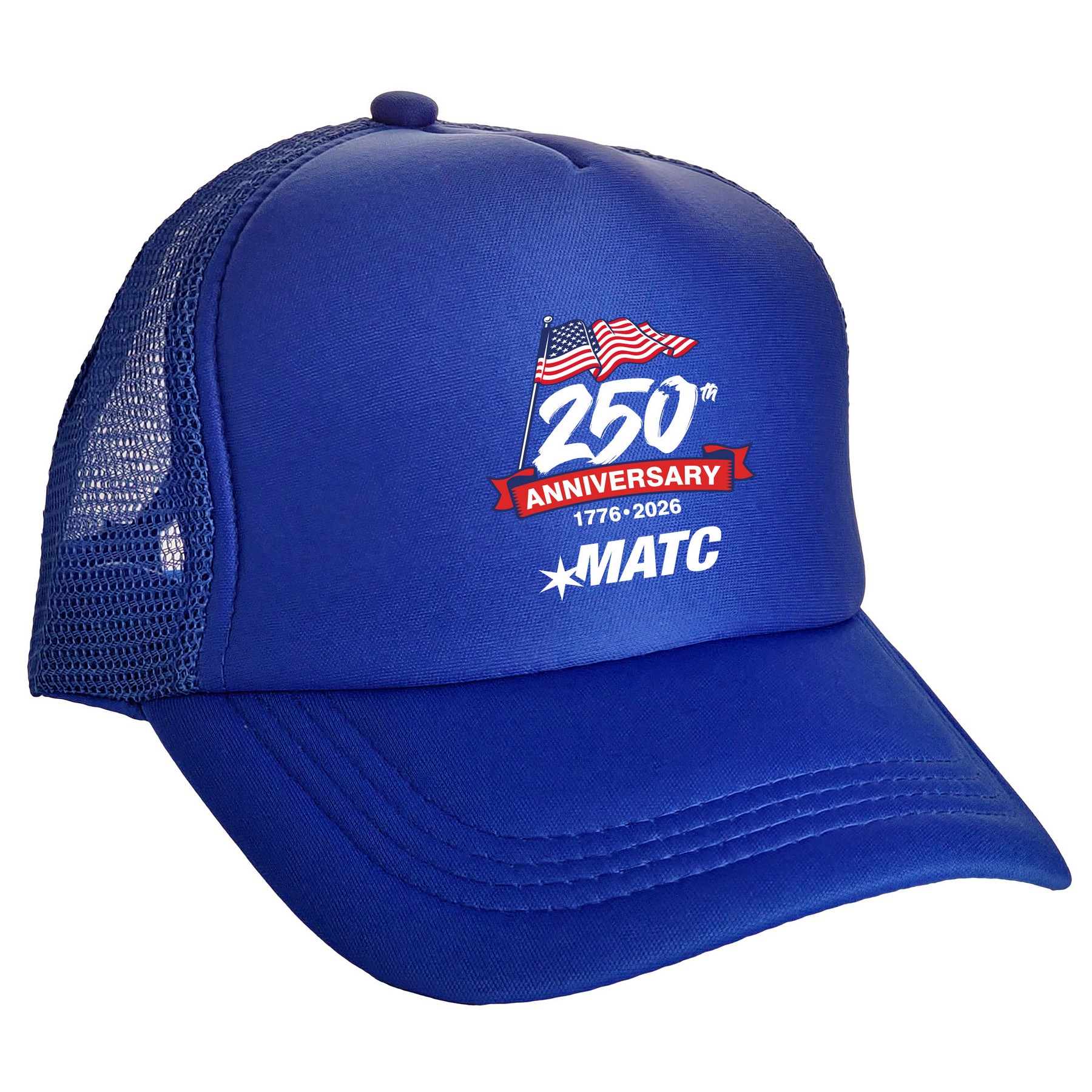 Patriotic Foam Trucker Hat 1