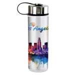Metal Lanyard Lumina 24 Oz. Bottle - Logo Metal Lanyard Lumina 24 Oz. Bottle - Logo
