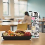 Metal Lanyard Lumina 24 Oz. Bottle - lifestyle Metal Lanyard Lumina 24 Oz. Bottle - lifestyle