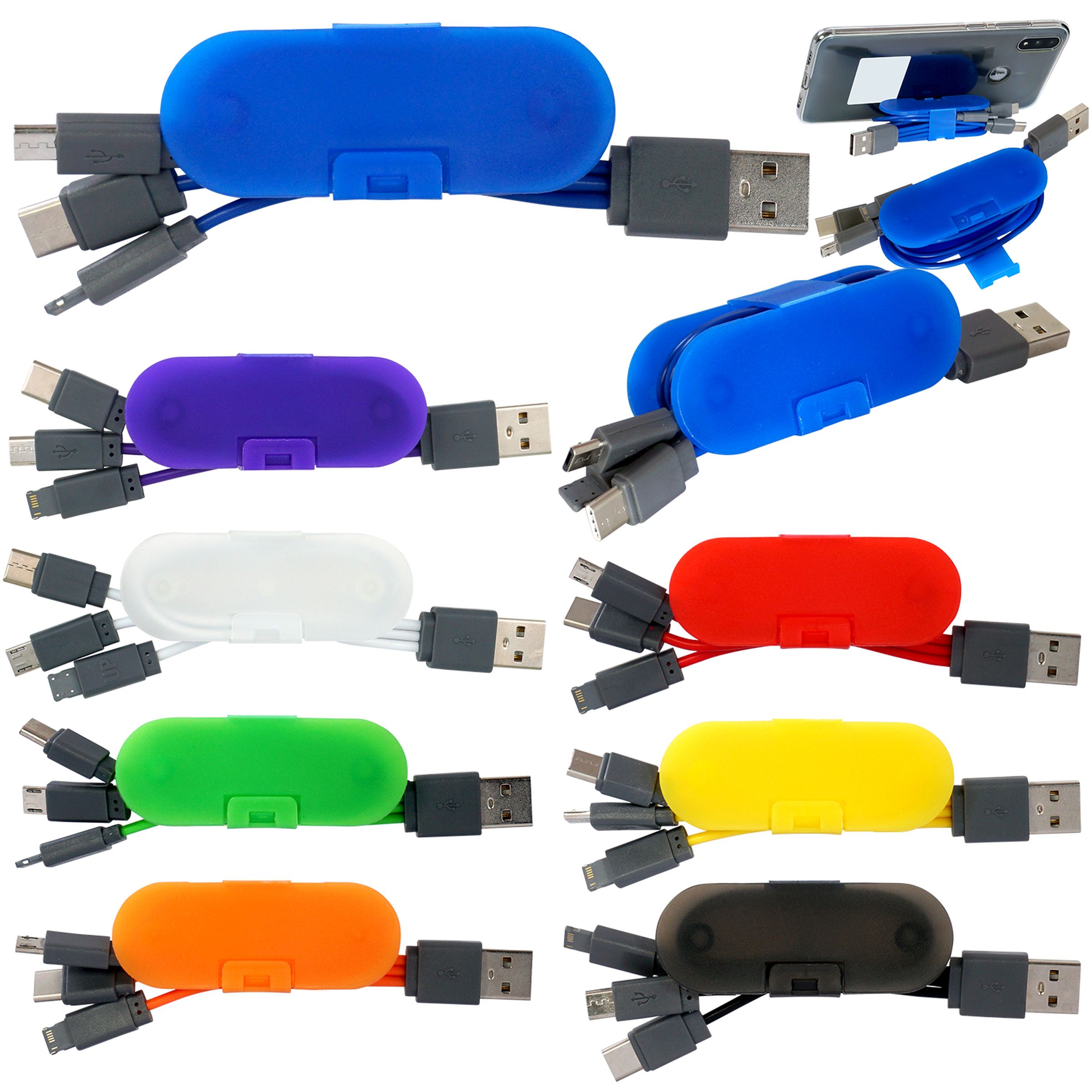 Cable Wrap Phone Stand 1