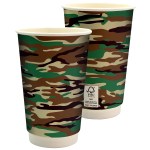16 Oz. Full Color Camo Paper Cup 2 16 Oz. Full Color Camo Paper Cup 2