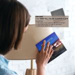 5 x 5 Terry Full Color Cleaning Cloth - Lifestyle 5 x 5 Terry Full Color Cleaning Cloth - Lifestyle