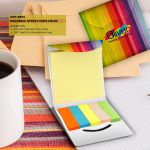 Colorful Sticky Note Folio - Lifestyle Colorful Sticky Note Folio - Lifestyle