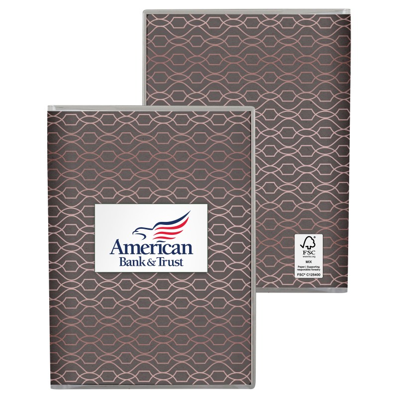 5 x 7 Clearly Twist Notebook 1 5 x 7 Clearly Twist Notebook 1