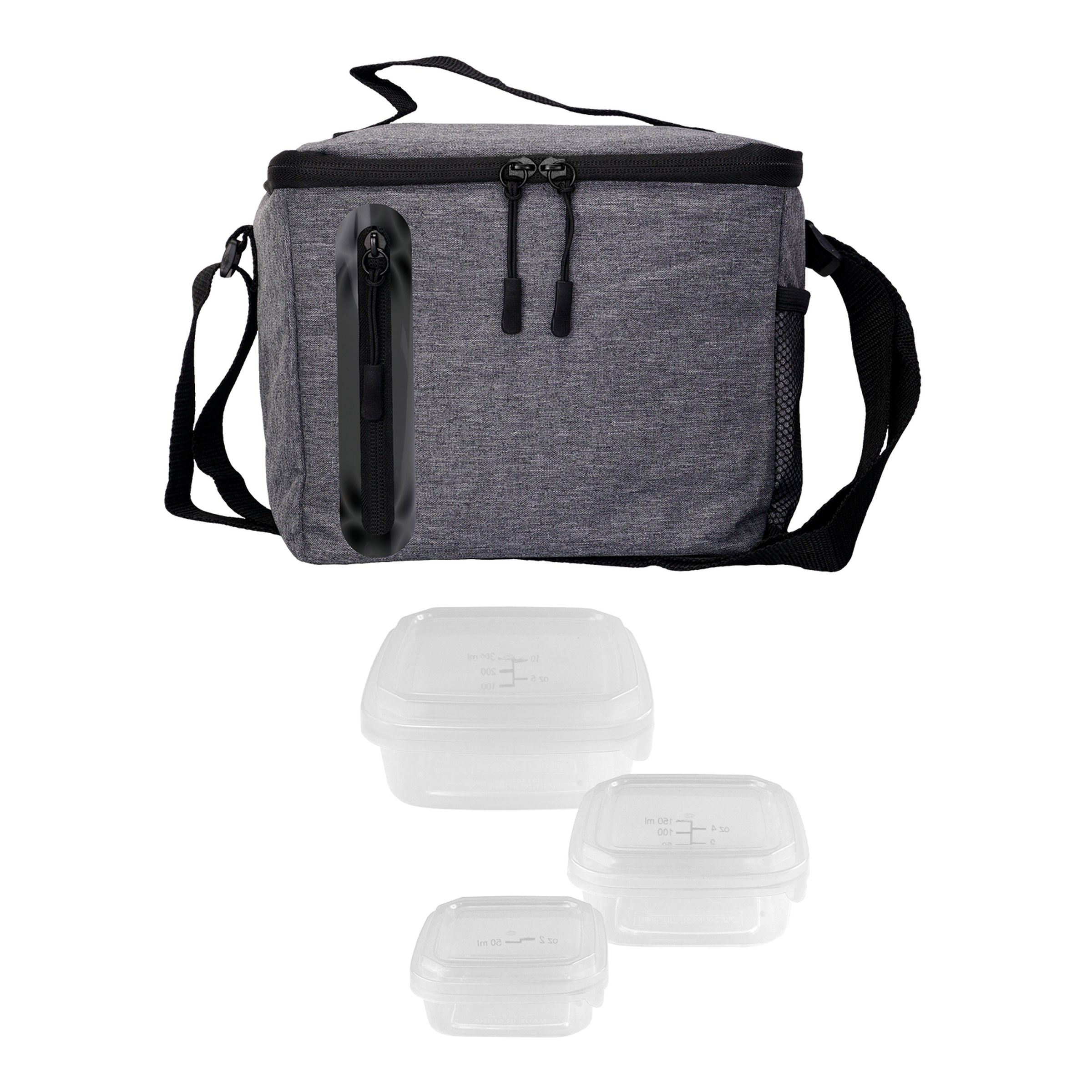 Portion Control Oval Cooler Lunch Set 1