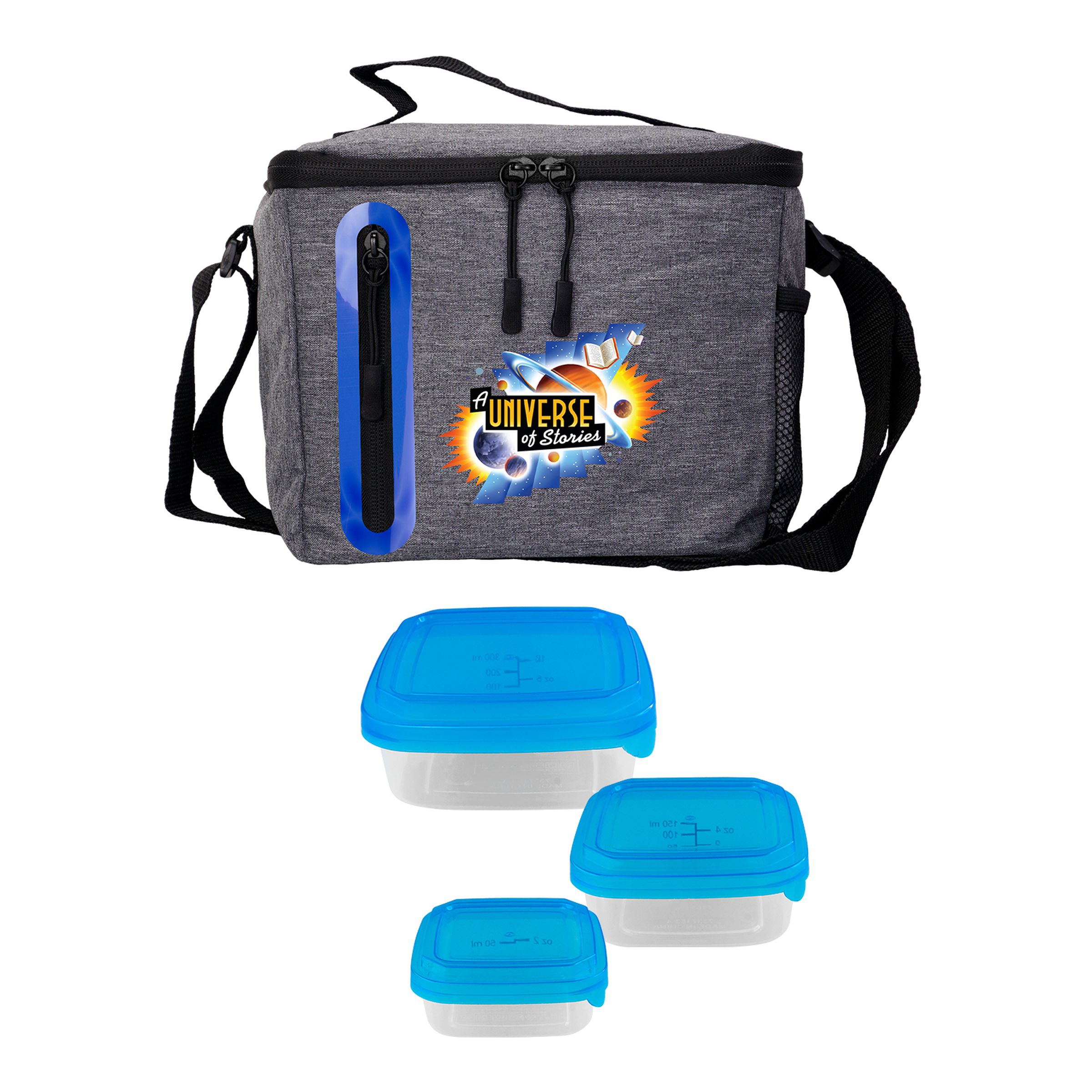 Portion Control Oval Cooler Lunch Set 1