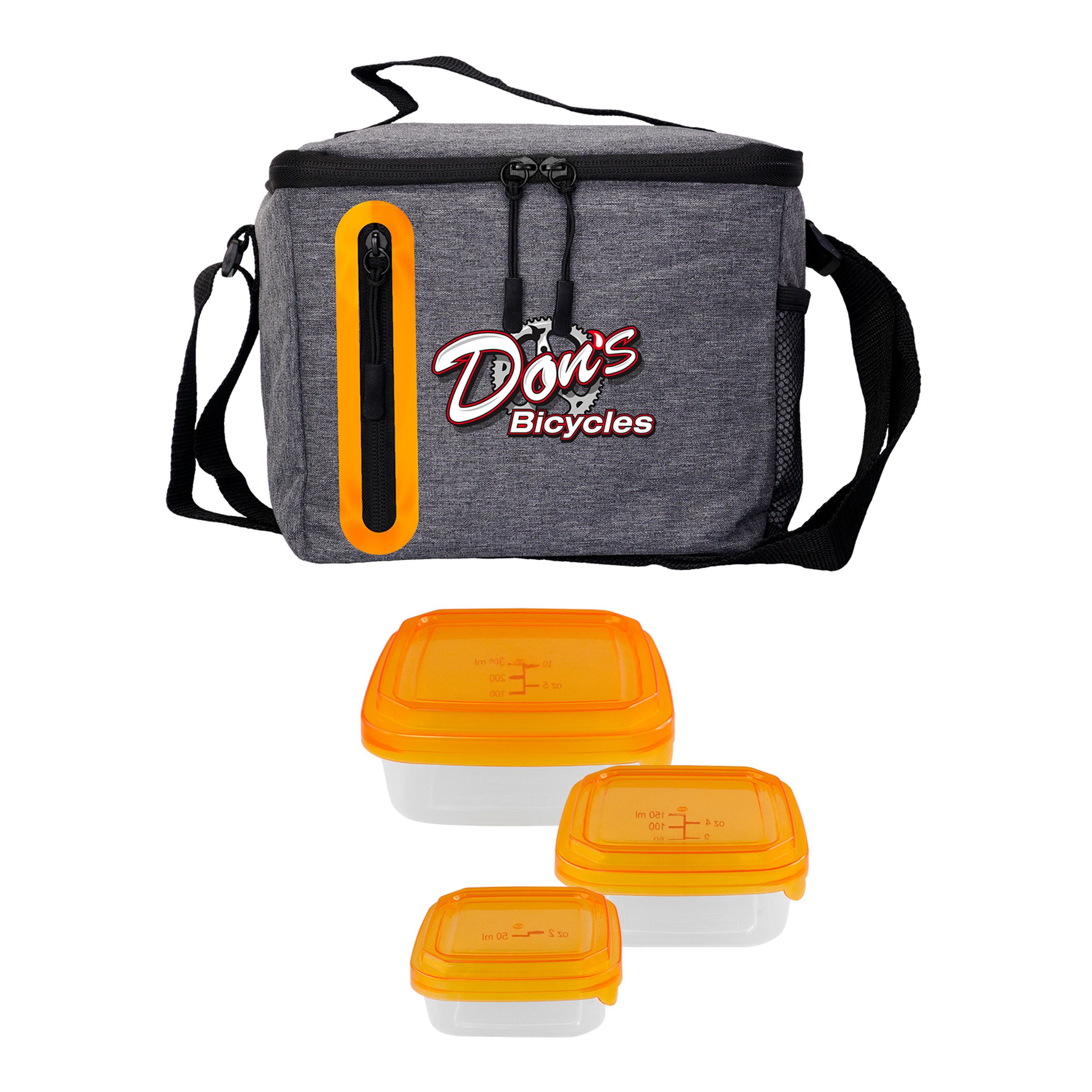 Portion Control Oval Cooler Lunch Set 1