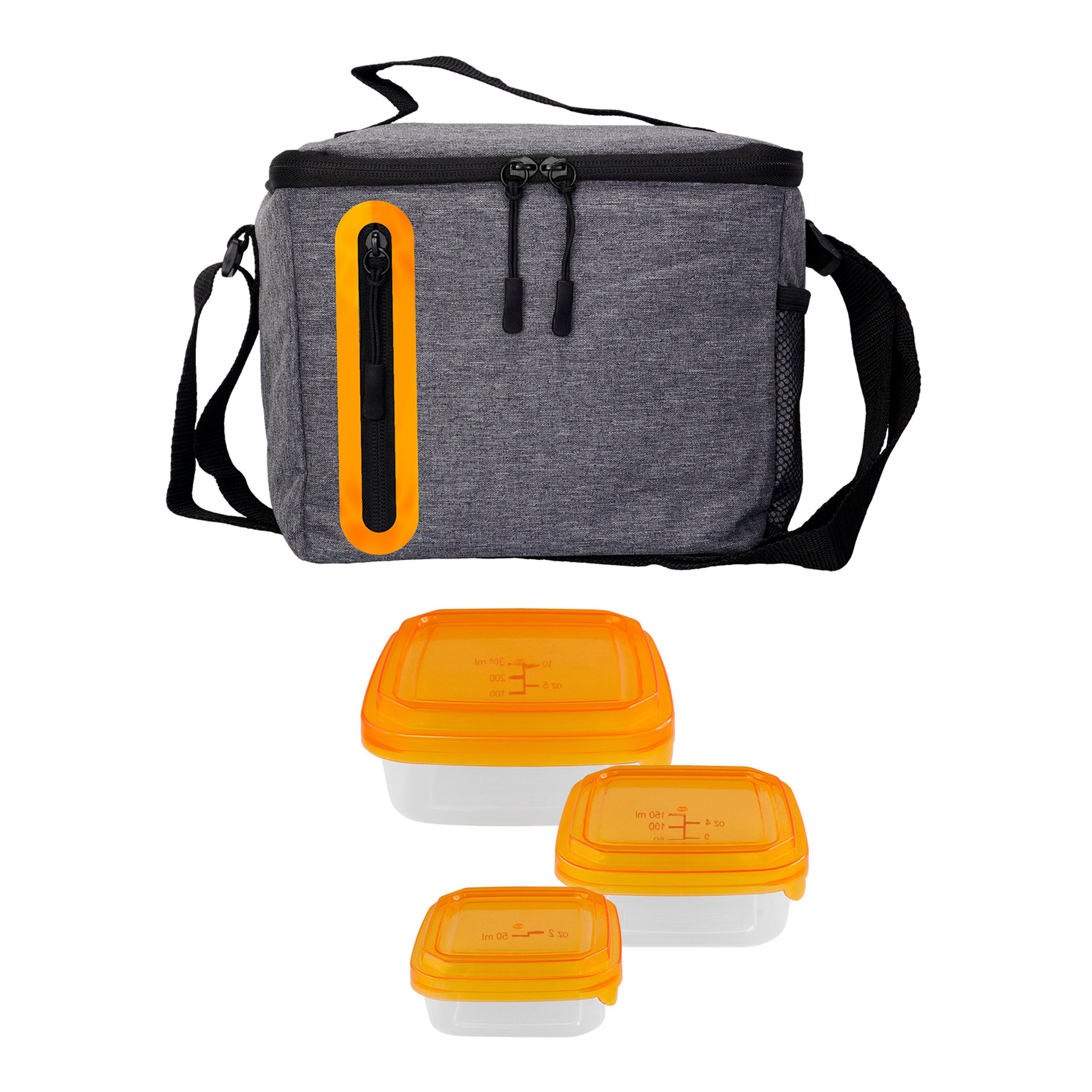 Portion Control Oval Cooler Lunch Set 1