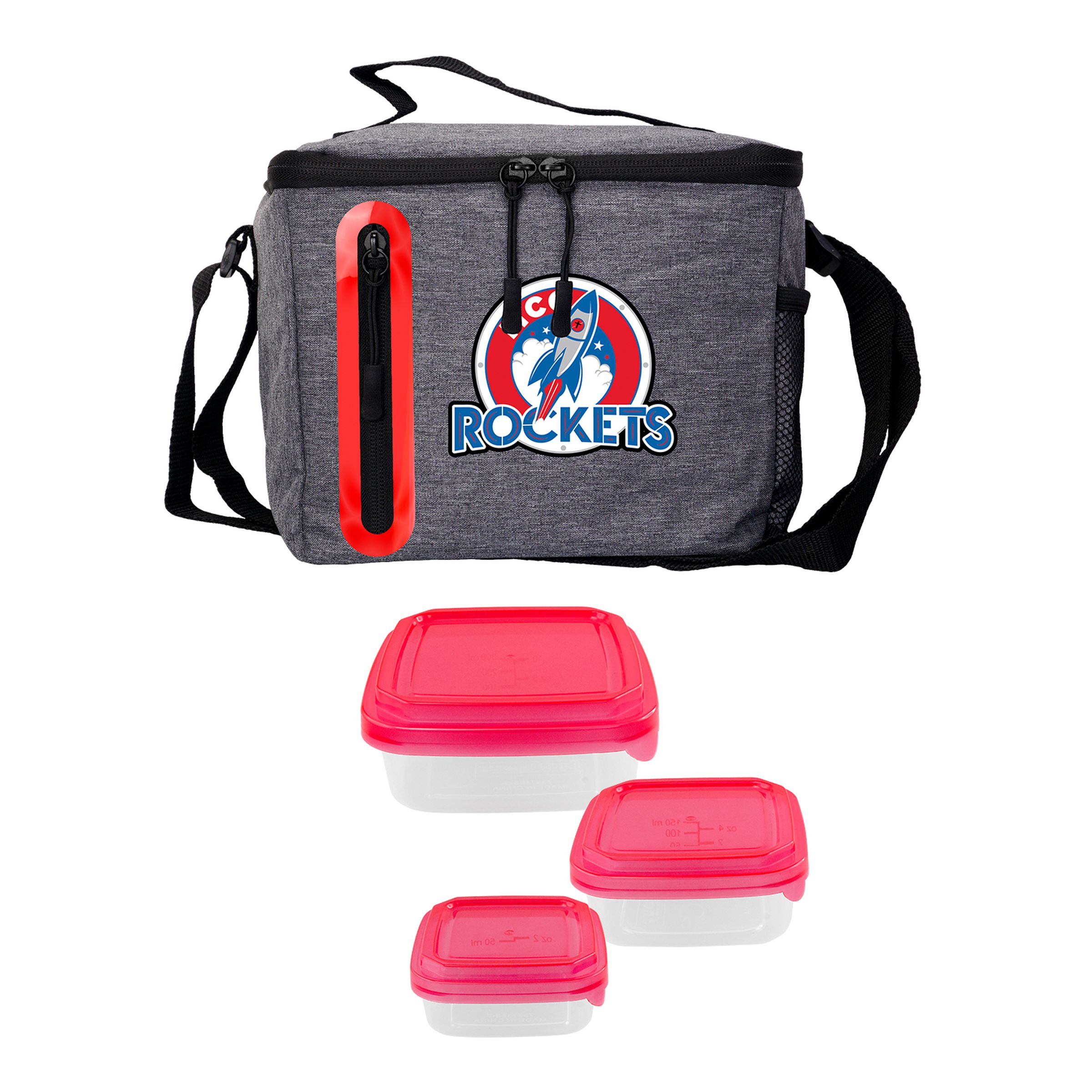 Portion Control Oval Cooler Lunch Set 1