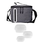 Portion Control Oval Cooler Lunch Set - White Portion Control Oval Cooler Lunch Set - White