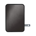 UL 4 Port Vivid USB Folding Wall Charger - Gunmetal UL 4 Port Vivid USB Folding Wall Charger - Gunmetal
