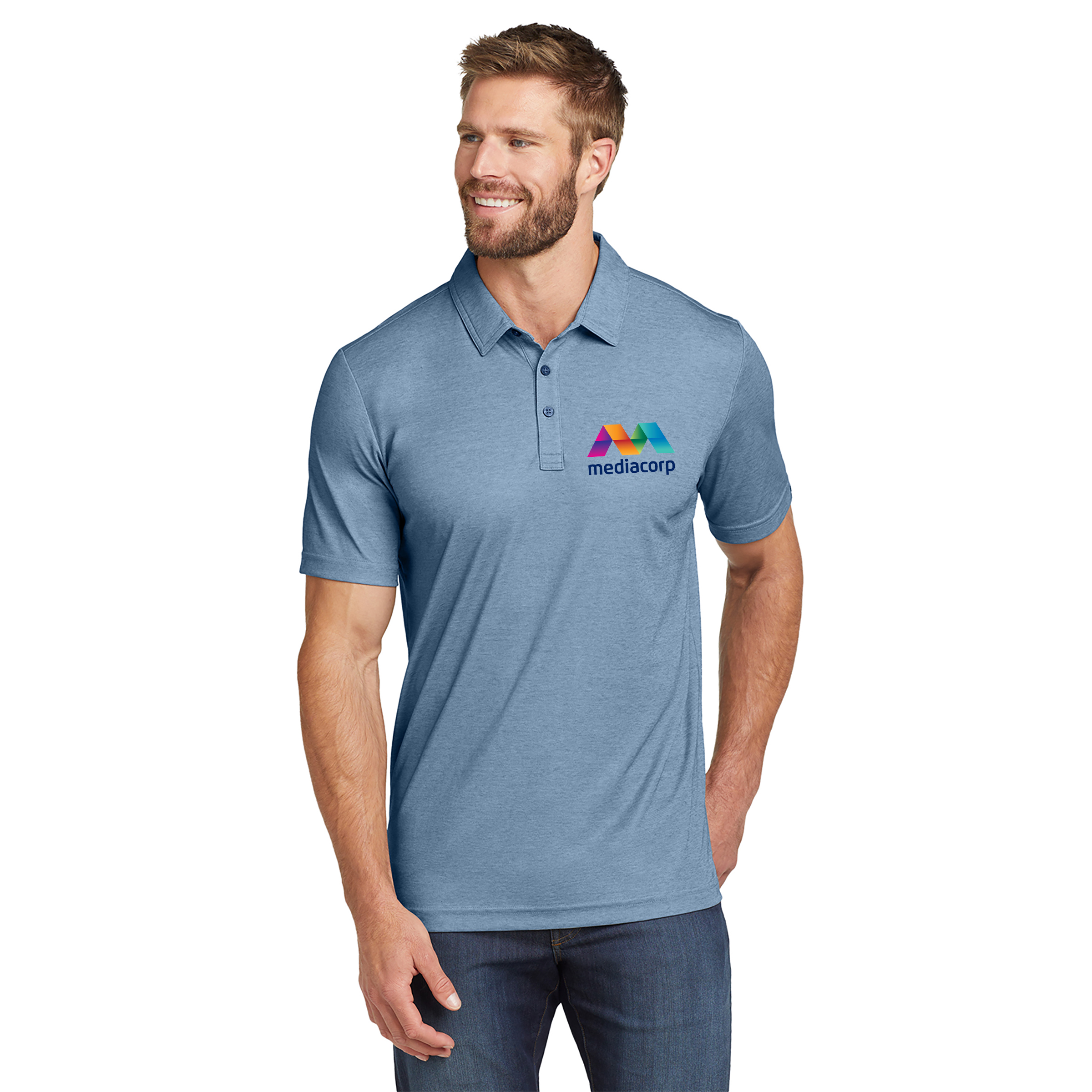 TravisMathew Oceanside Heather Polo 1