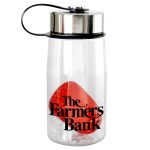 Metal Lanyard Lid 18 oz. Recycled Bottle with Floating Infuser - red Metal Lanyard Lid 18 oz. Recycled Bottle with Floating Infuser - red