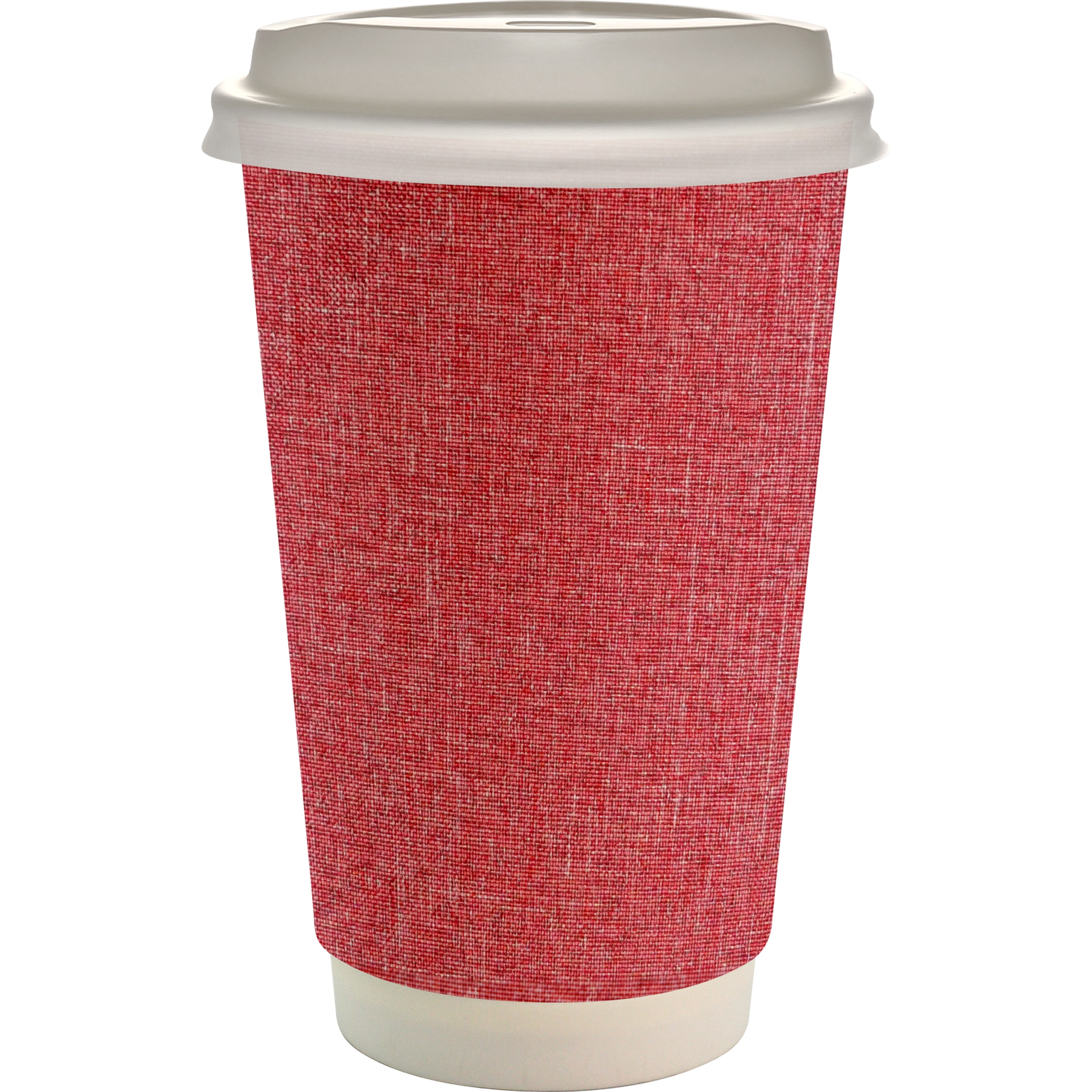 16 oz. Full Color Ridge Paper Cup With Lid 1