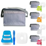 Gray Graph Chilled Lunch Set 2 Gray Graph Chilled Lunch Set 2