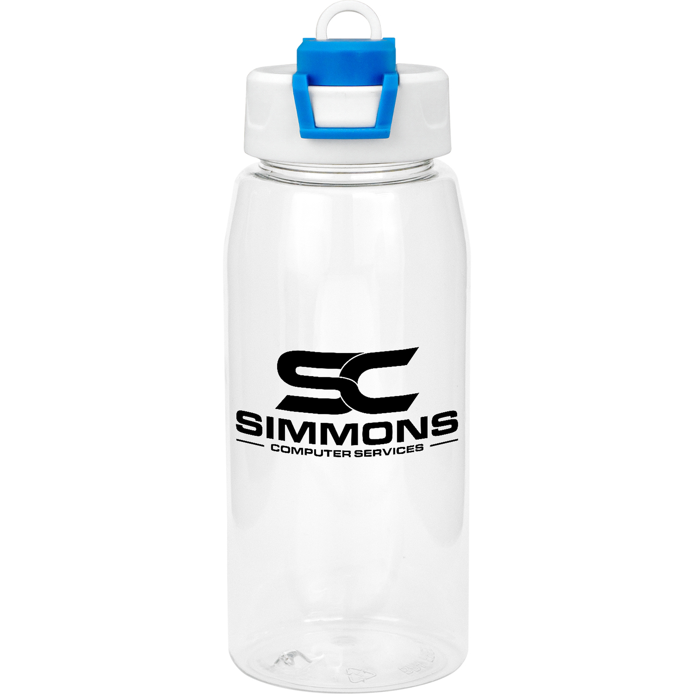 Two Tone Pop Up 25 oz. Recycled Bottle 1