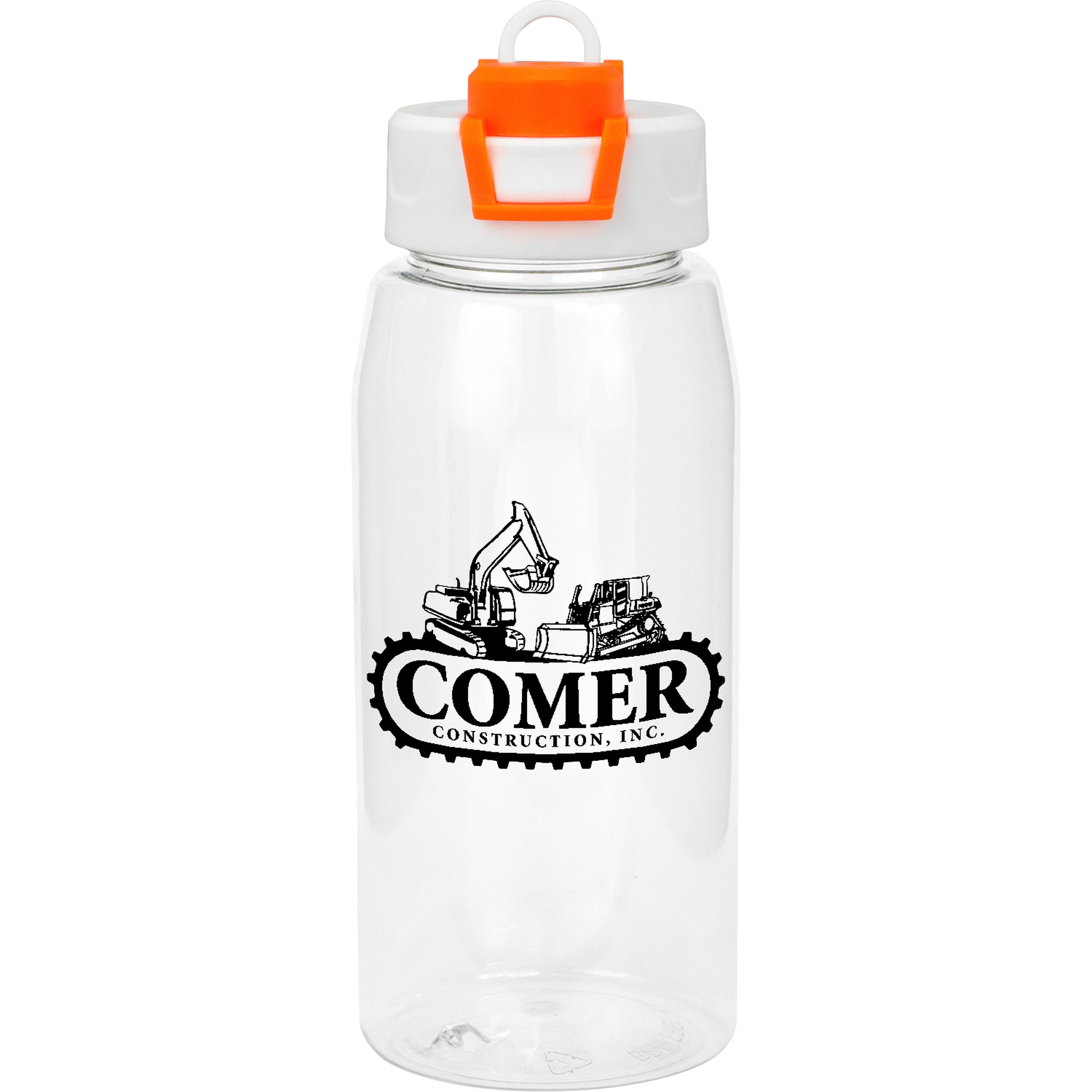 Two Tone Pop Up 25 oz. Recycled Bottle 1