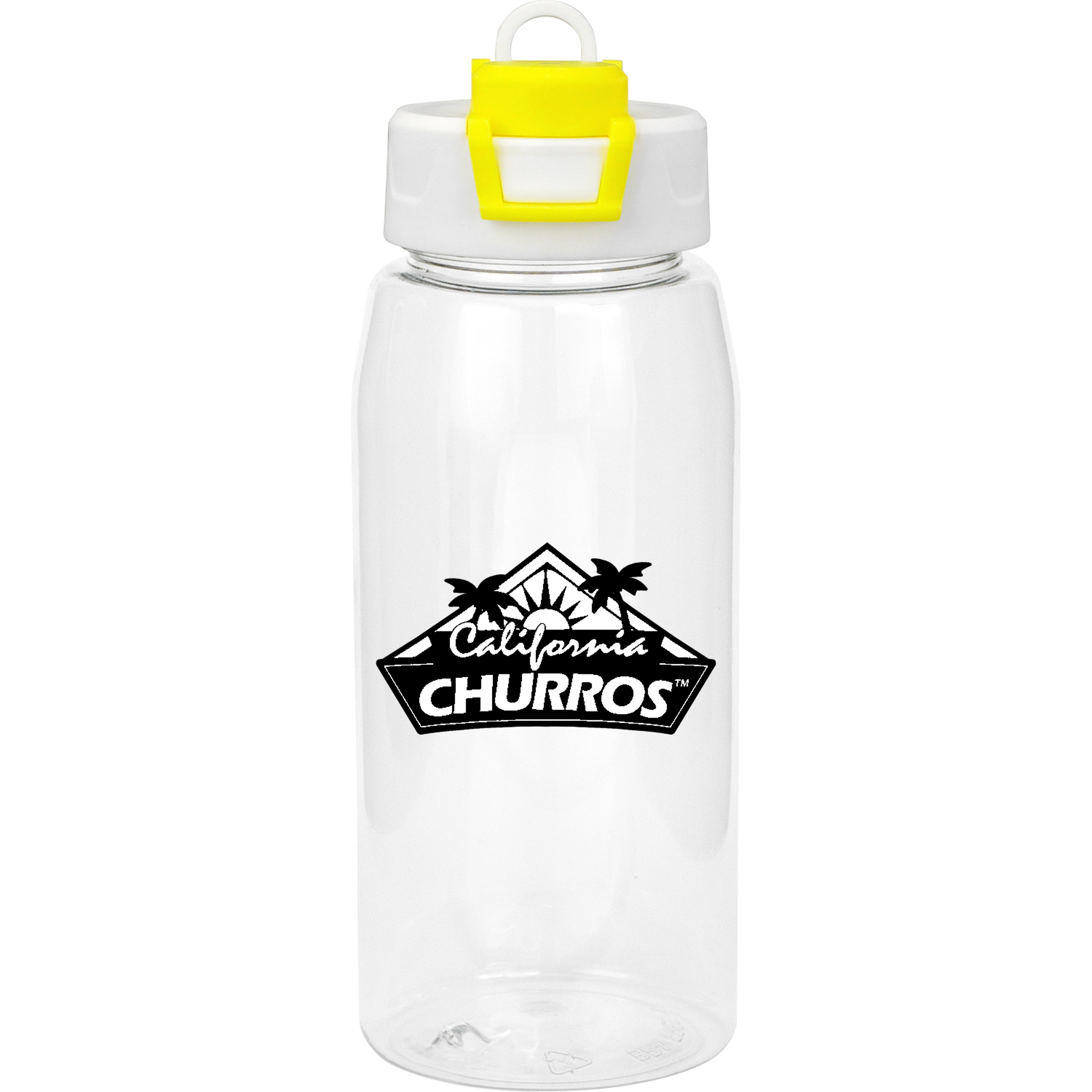 Two Tone Pop Up 25 oz. Recycled Bottle 1