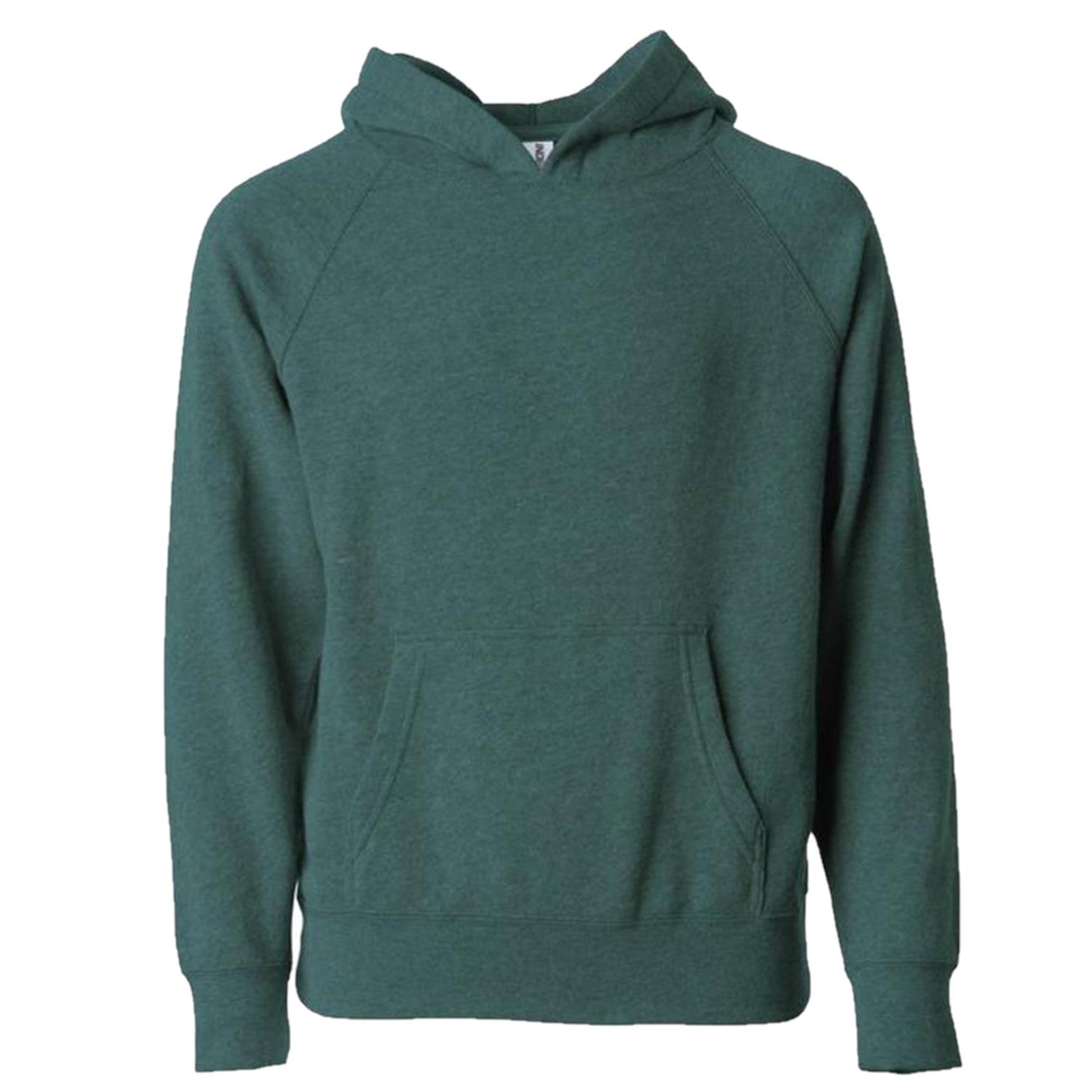 Independent Trading Co. Toddler Lightweight Blend Raglan Hooded Pullover 1