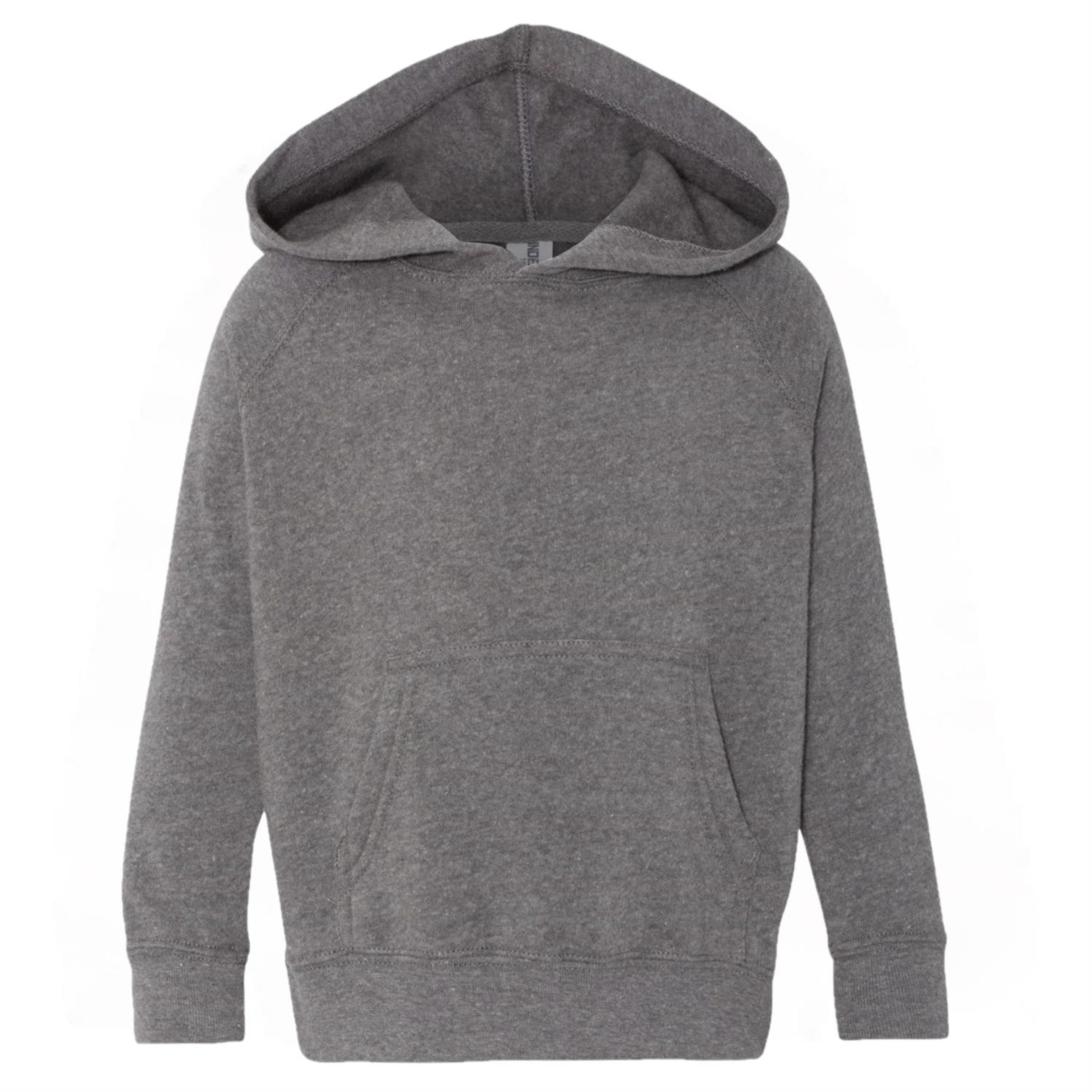 Independent Trading Co. Toddler Lightweight Blend Raglan Hooded Pullover 1