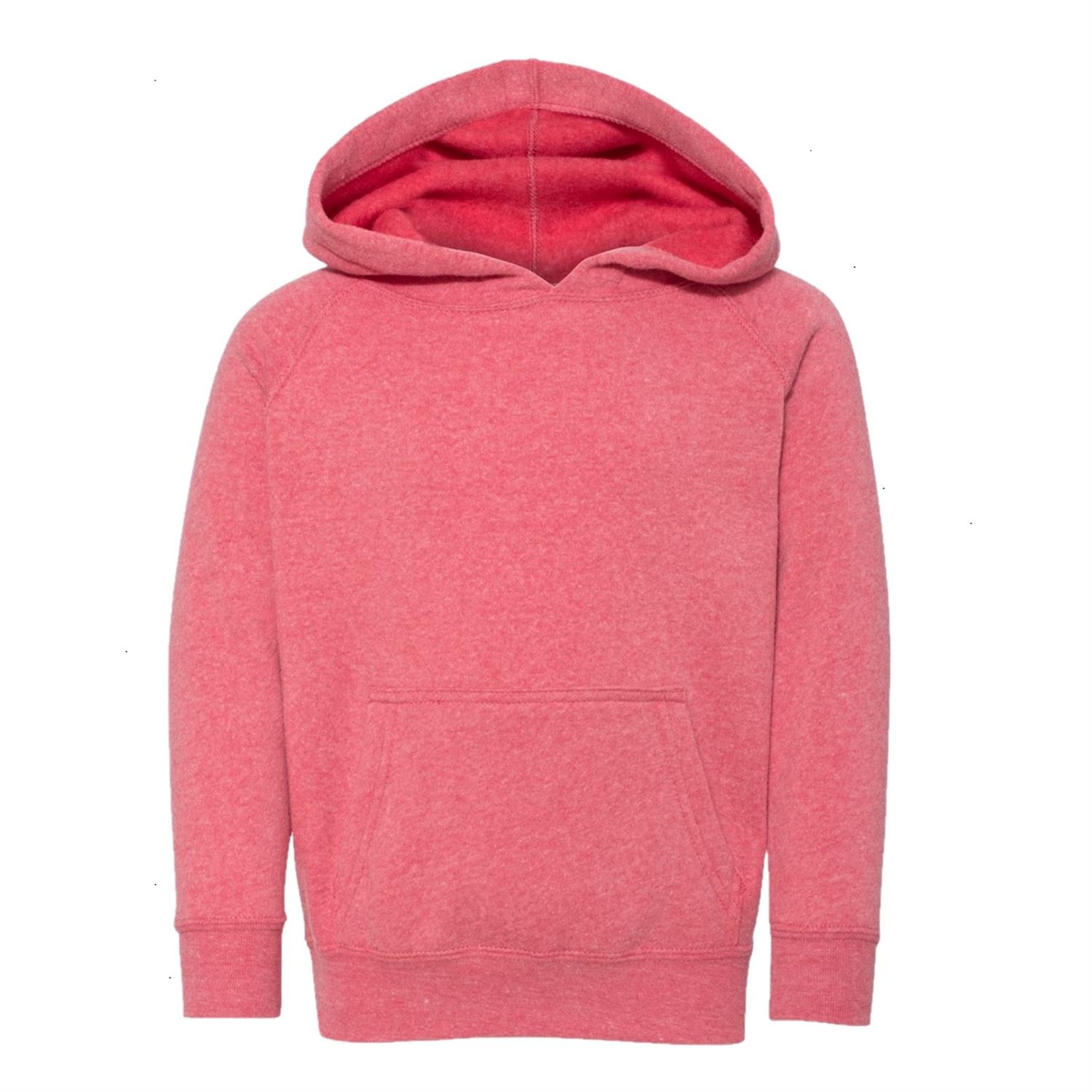 Independent Trading Co. Toddler Lightweight Blend Raglan Hooded Pullover 1