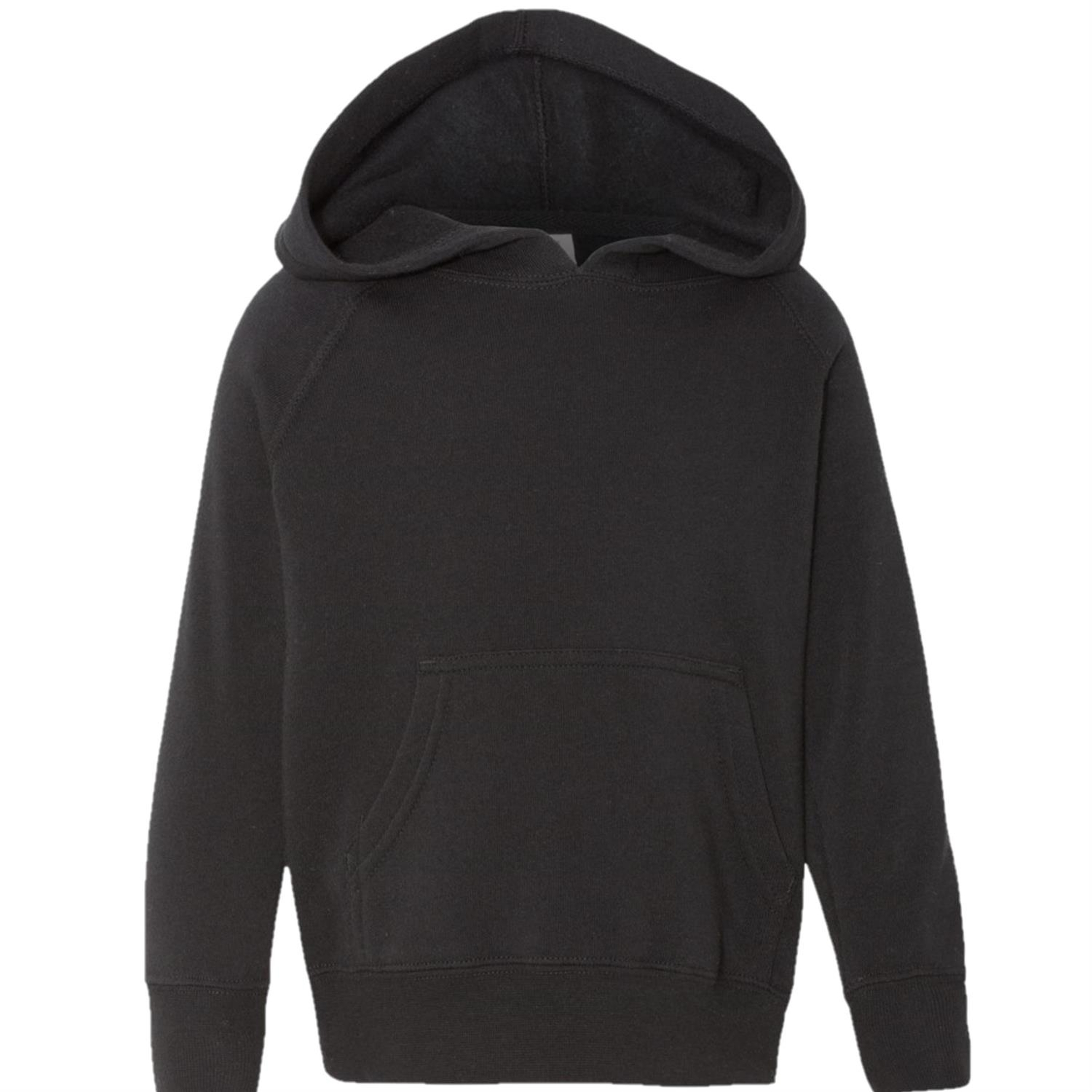 Independent Trading Co. Toddler Lightweight Blend Raglan Hooded Pullover 1