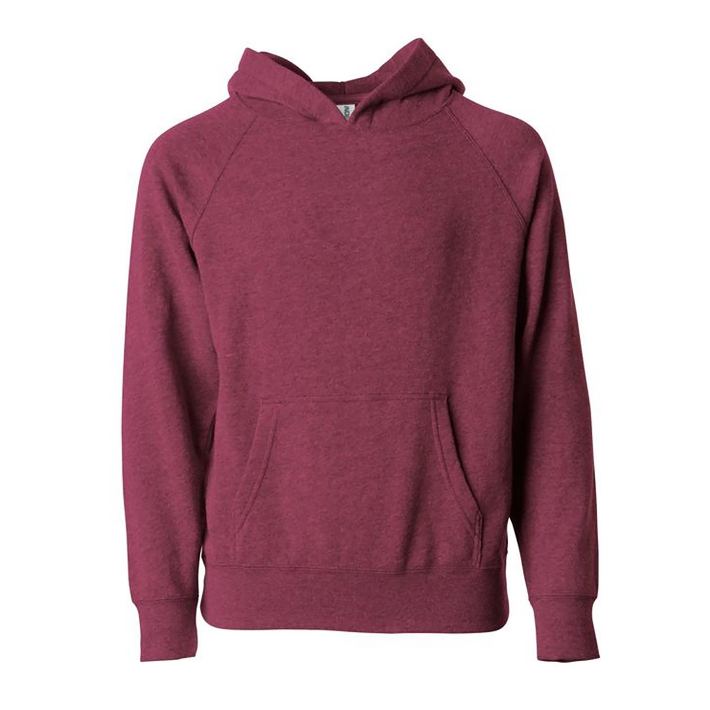 Independent Trading Co. Toddler Lightweight Blend Raglan Hooded Pullover 1