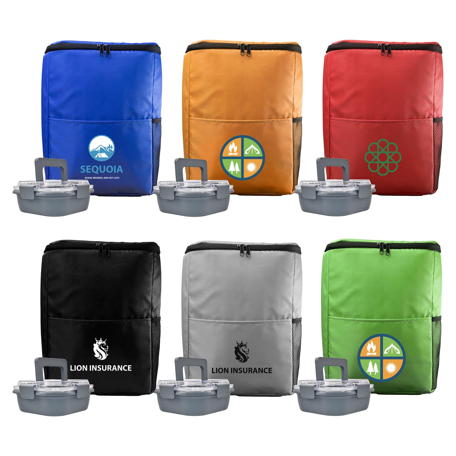 Sporty Recycled Lunch Box Set 1