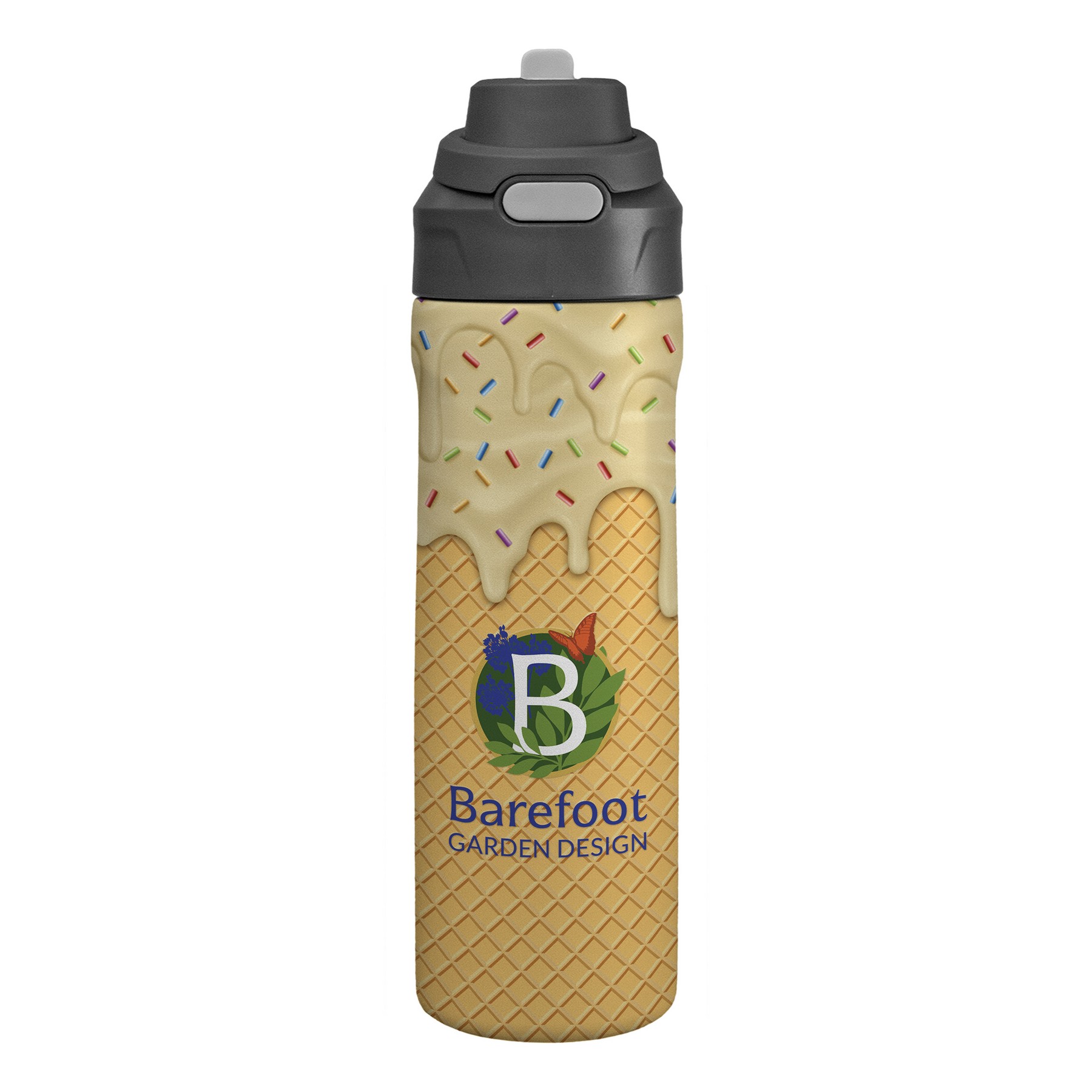 Pop Up 24 Oz. Recycled Ice Cream Bottle 1