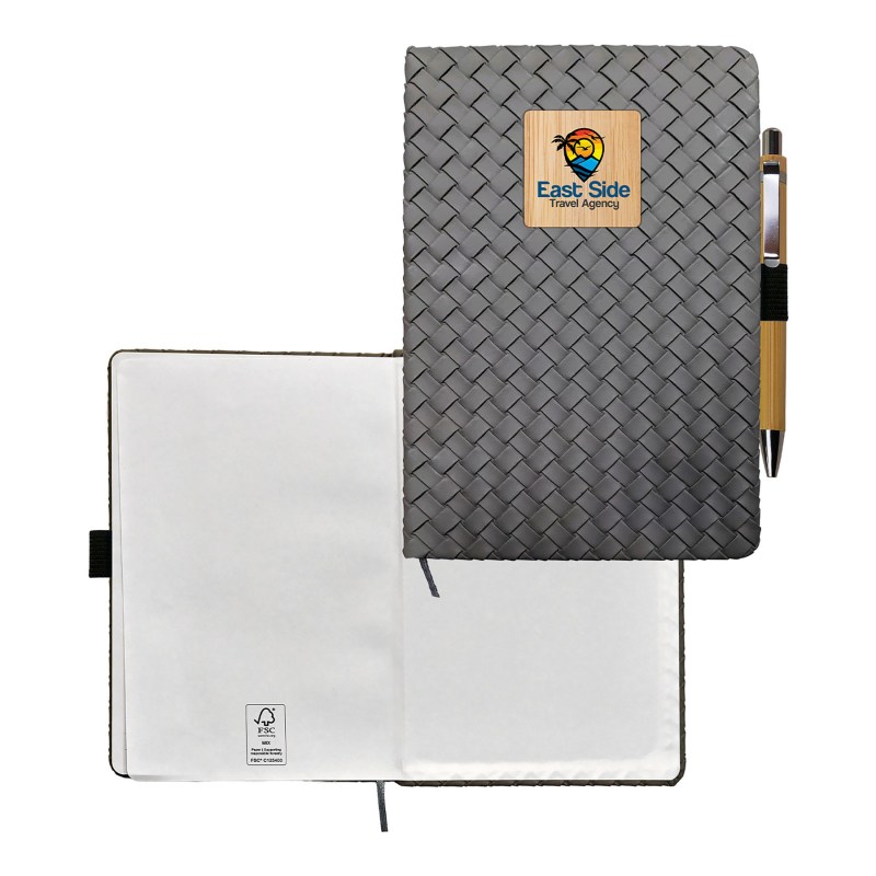 Woven Notebook Bamboo Set 1 Woven Notebook Bamboo Set 1