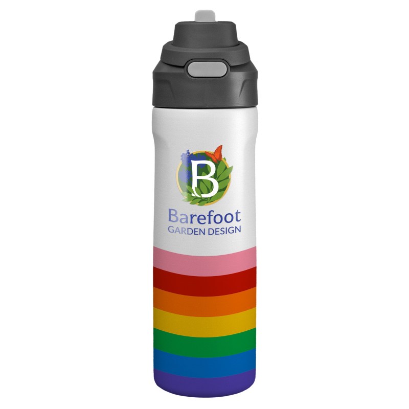 Pop Up 24 oz. Recycled Rainbow Bottle 1 Pop Up 24 oz. Recycled Rainbow Bottle 1