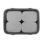 Full Color Sectioned Container - Smoke Blank Full Color Sectioned Container - Smoke Blank