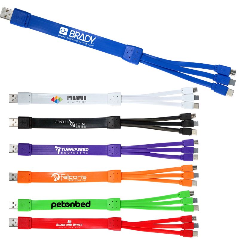 3-Way Noodle Charging Cable 1 3-Way Noodle Charging Cable 1