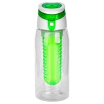 Trendy 25 oz. Recycled Bottle with Infuser - green Trendy 25 oz. Recycled Bottle with Infuser - green