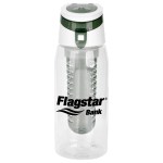 Trendy 25 oz. Recycled Bottle with Infuser - smoke Trendy 25 oz. Recycled Bottle with Infuser - smoke