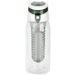 Trendy 25 oz. Recycled Bottle with Infuser - smoke Trendy 25 oz. Recycled Bottle with Infuser - smoke