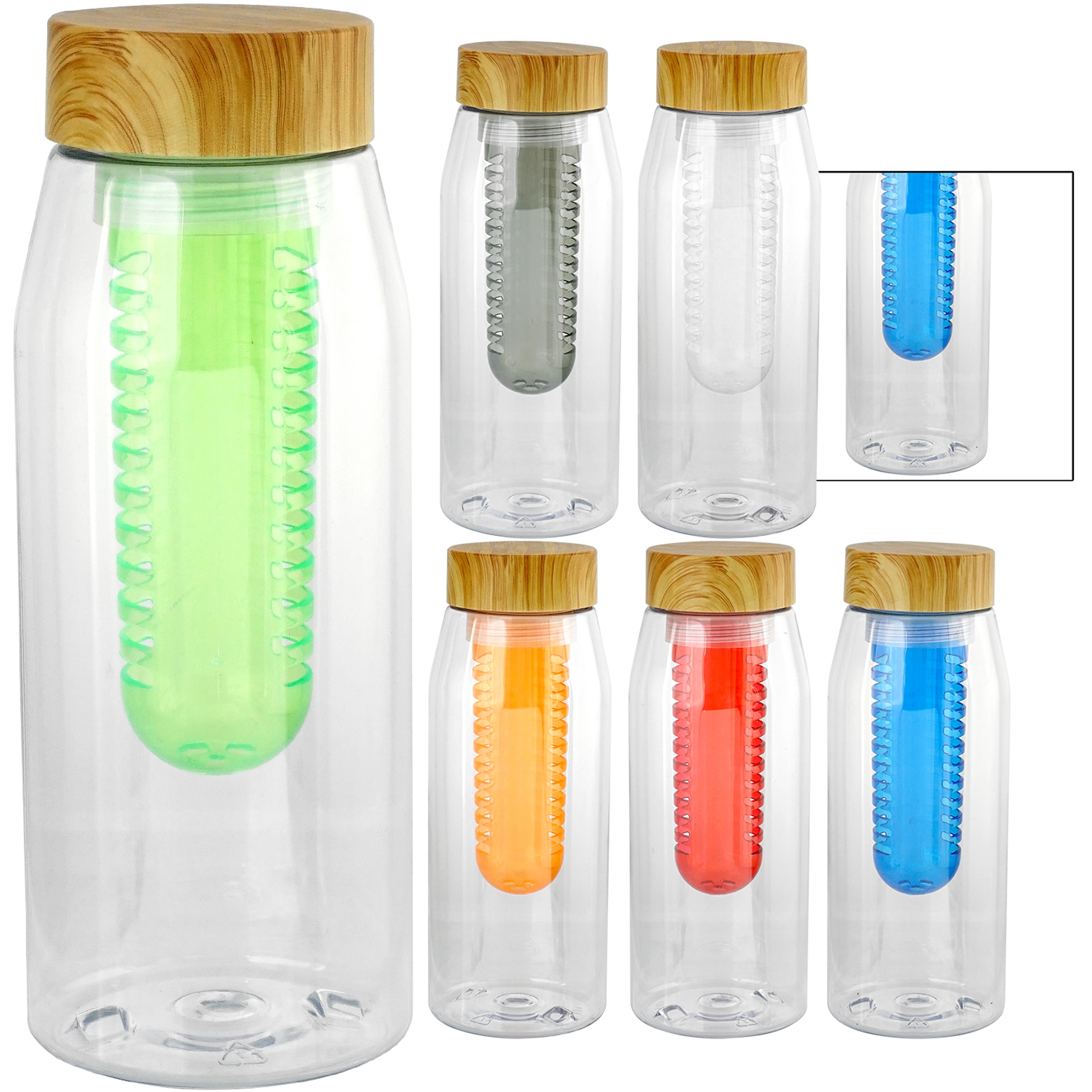 Bamboo Pattern 32 oz. Bottle with Infuser 1
