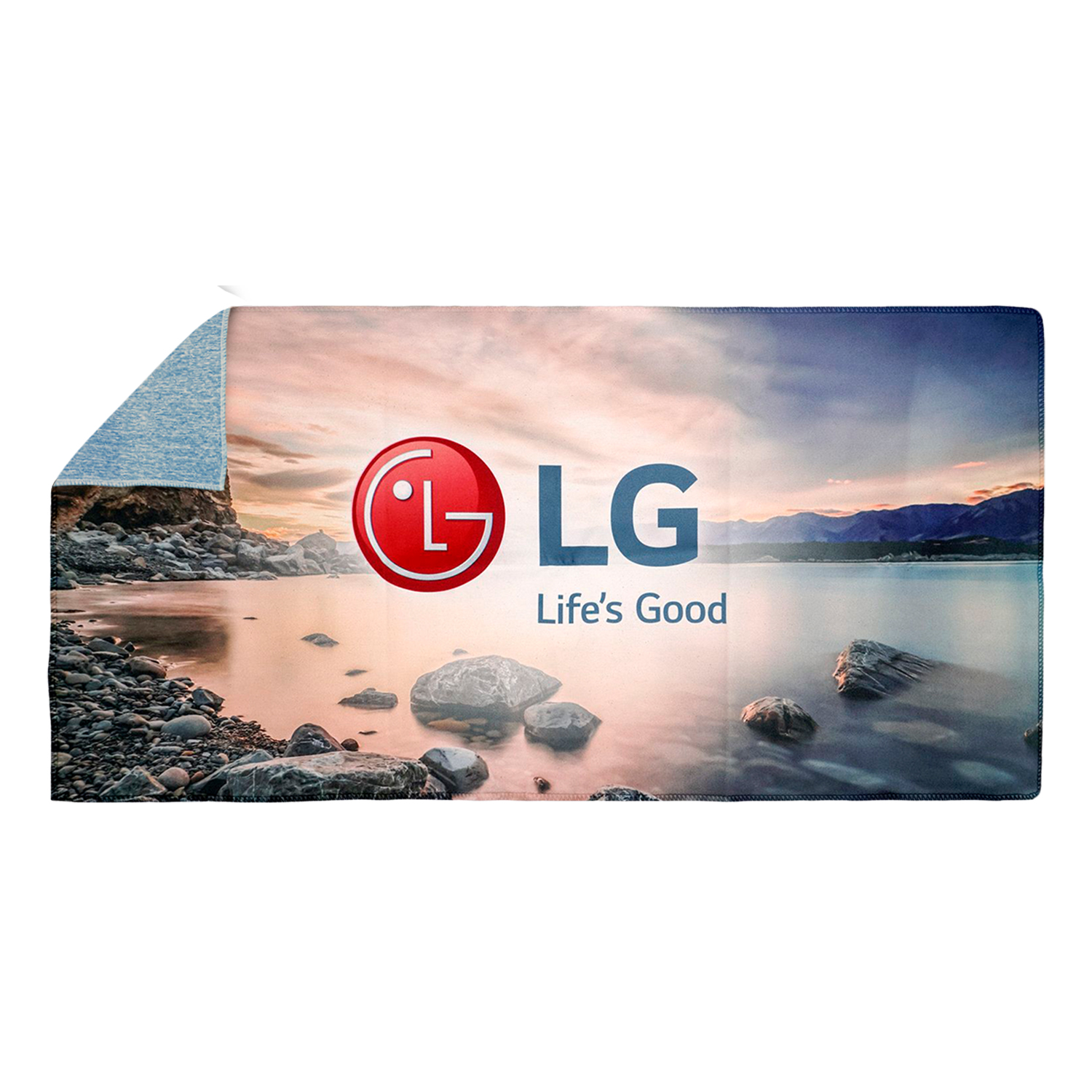 24 x 12 Heather Microfiber Towel 1