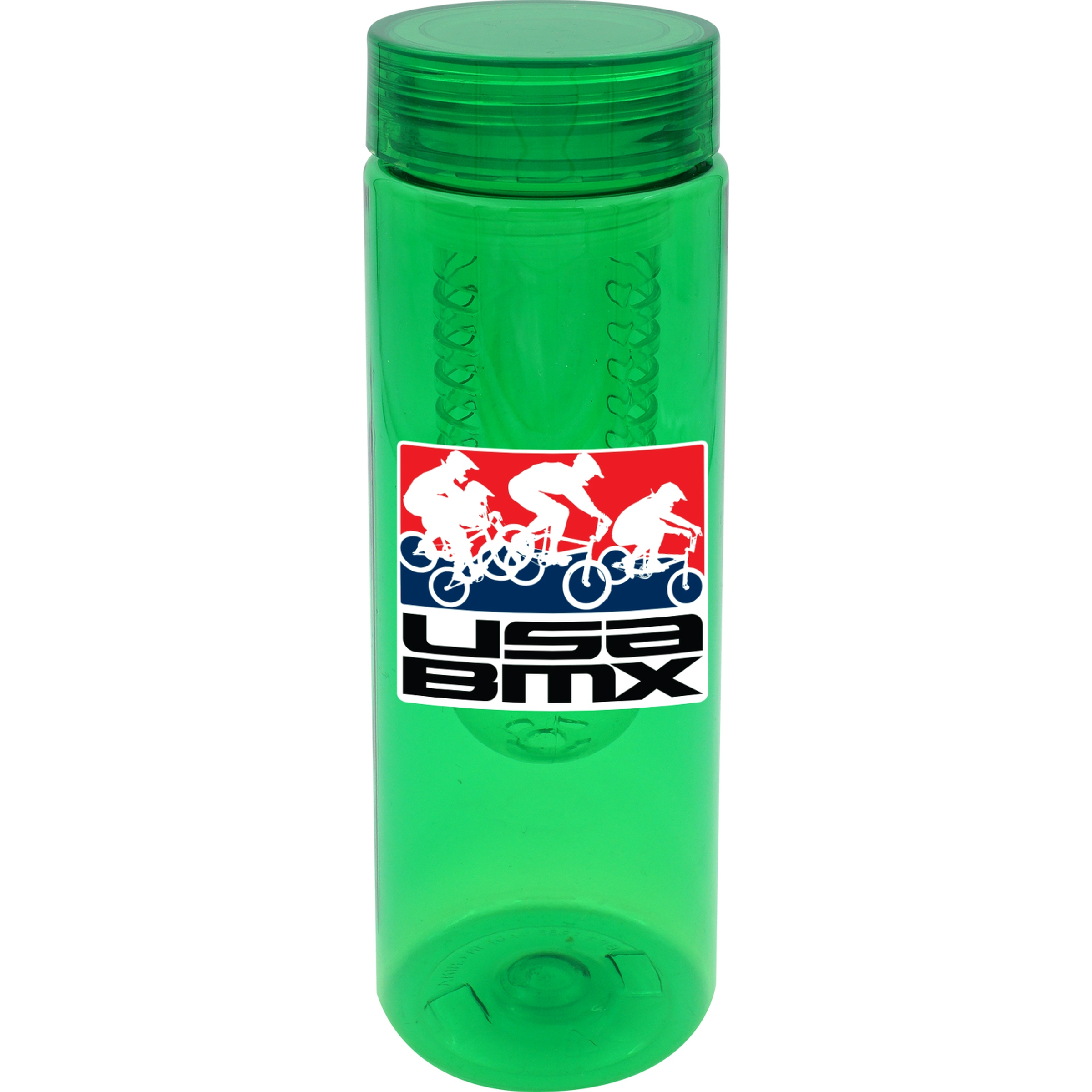 Clear View 24 oz. Colorful Bottle with Infuser 1