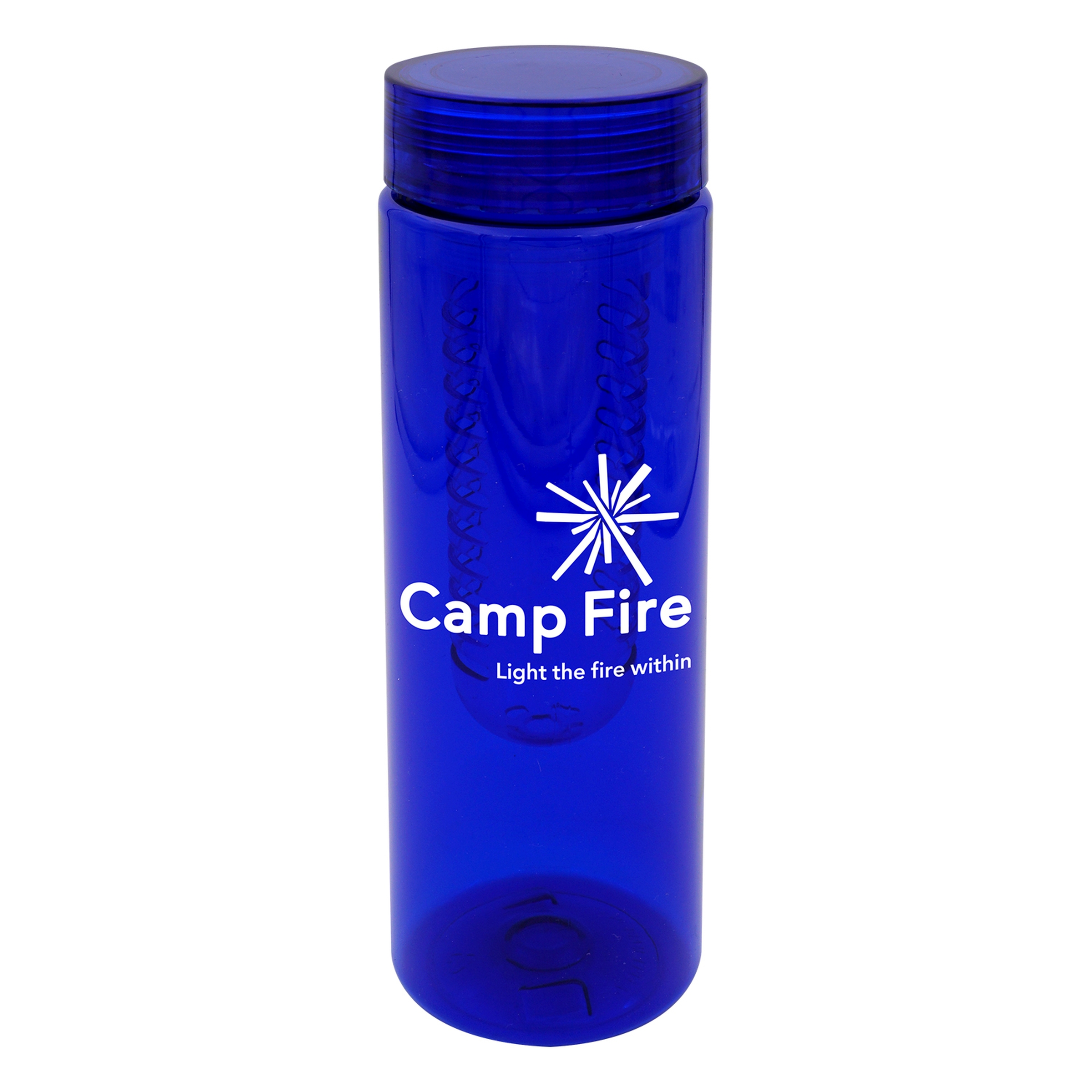 Clear View 24 oz. Colorful Bottle with Infuser 1