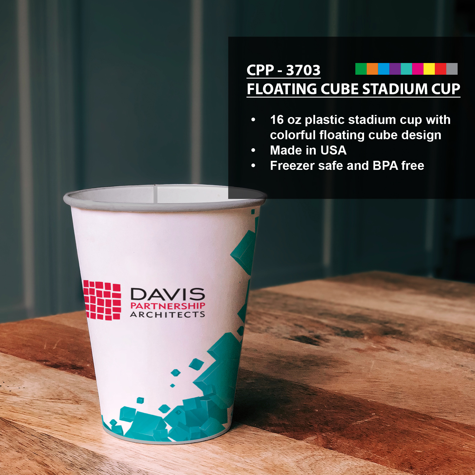 Floating Cube Stadium Cup 1