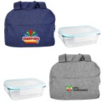 Handy Heathered Glass Lunch Set 1 Handy Heathered Glass Lunch Set 1