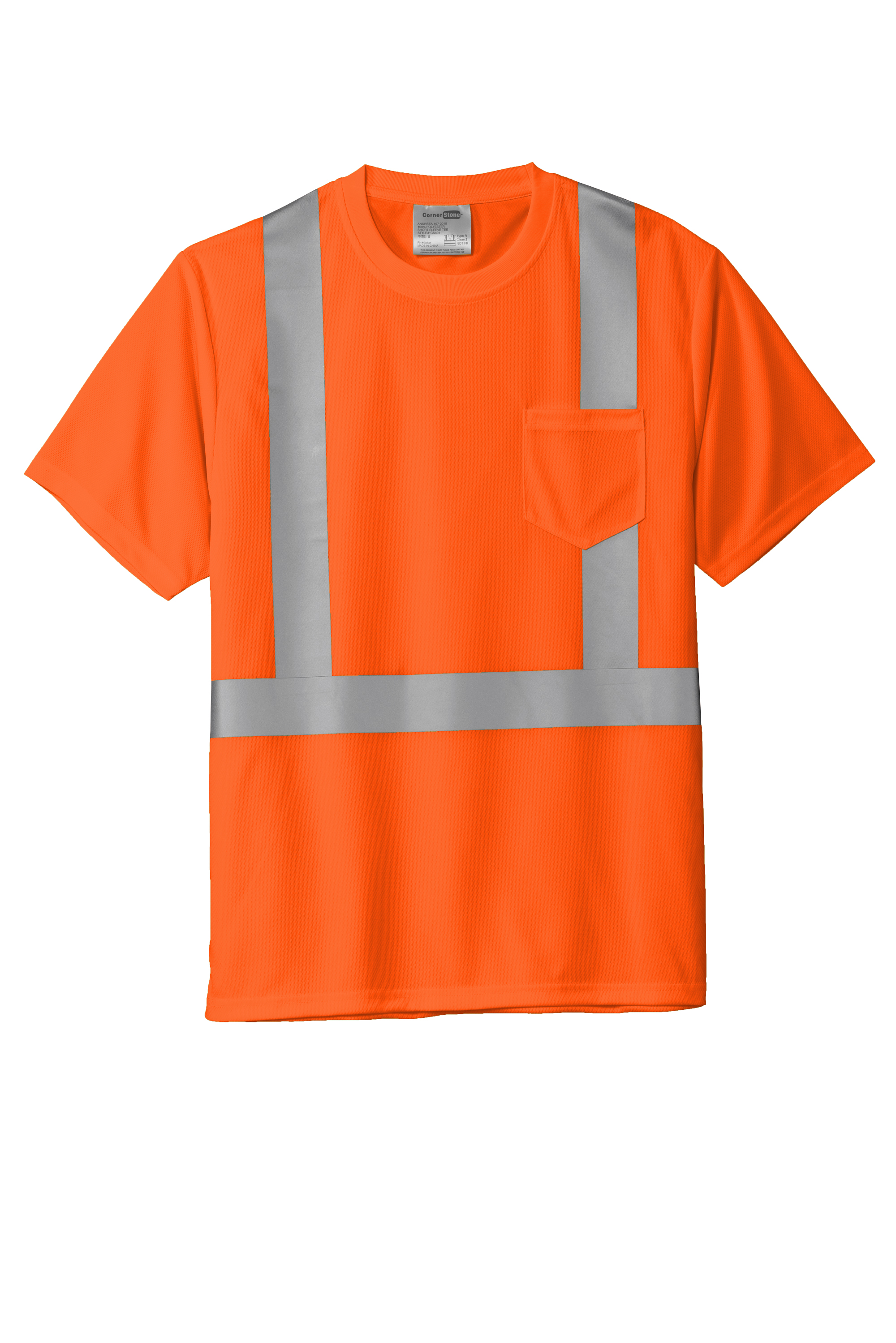 CornerStone® ANSI 107 Class 2 Mesh Tee 2