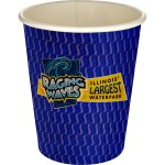5 oz Full Color Wave Paper Cup - blue 5 oz Full Color Wave Paper Cup - blue