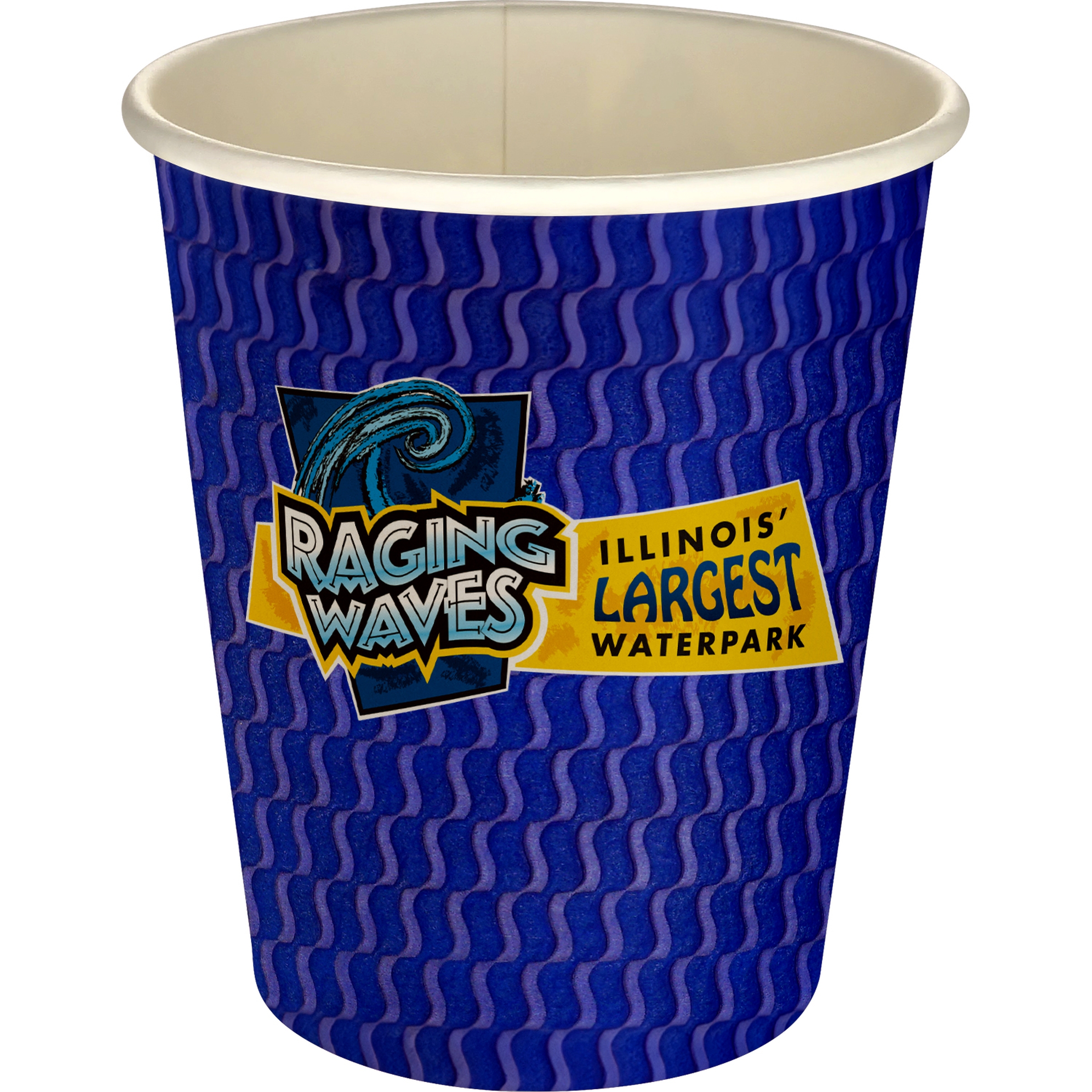 5 oz Full Color Wave Paper Cup 1