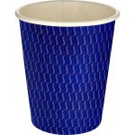 5 oz Full Color Wave Paper Cup - blue 5 oz Full Color Wave Paper Cup - blue