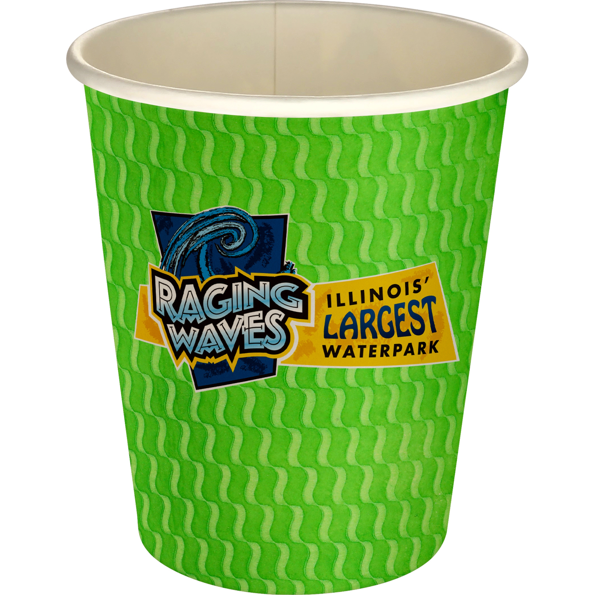 5 oz Full Color Wave Paper Cup 1